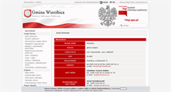 Desktop Screenshot of bip.wierzbica.pl
